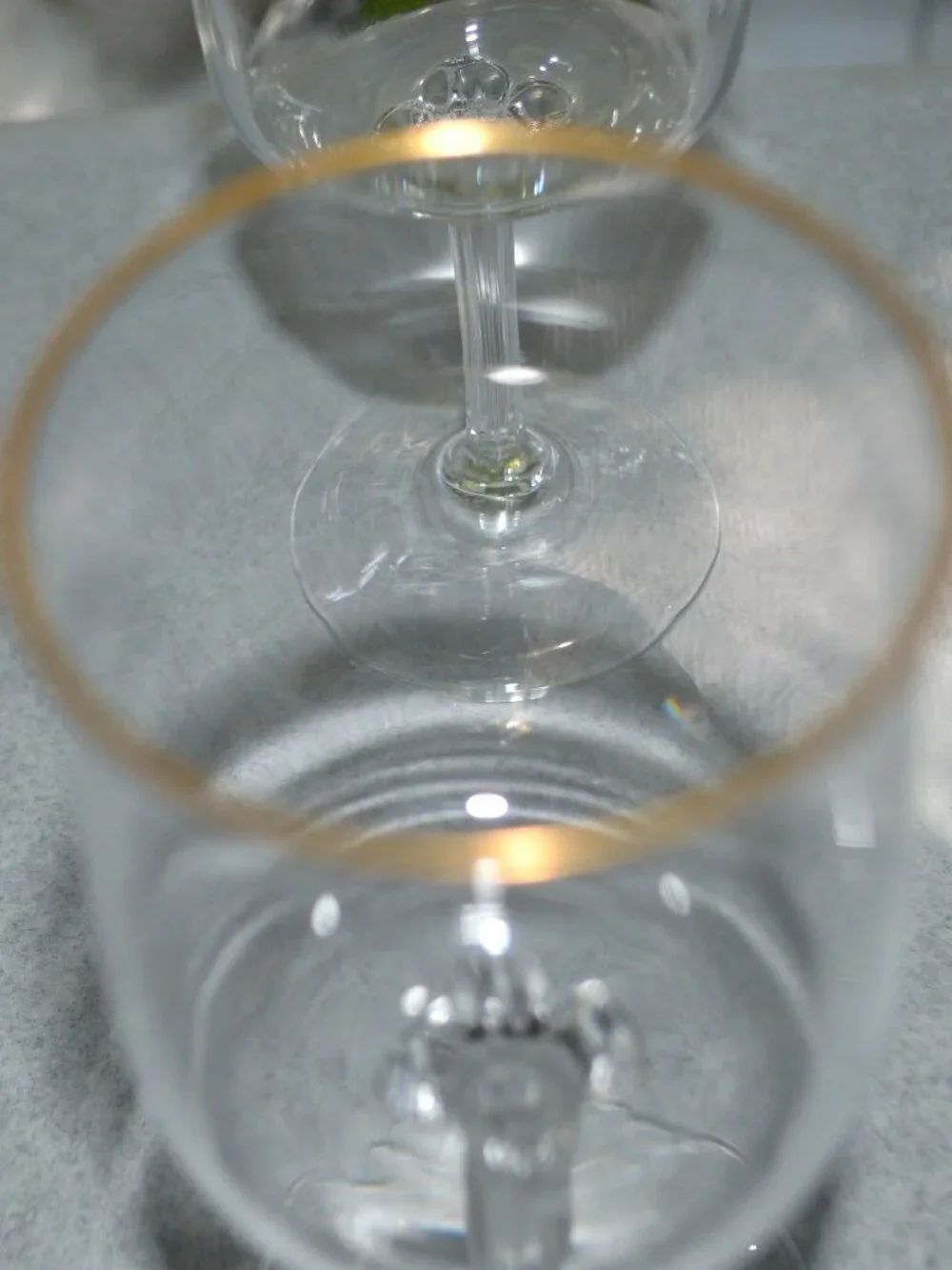 LENOX ~ White Wine Glasses, set of 4 ~ Vintage Era